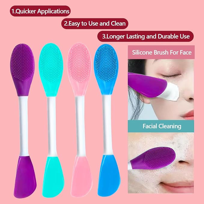 10PCS Silicone Face Scrubber - Image 3