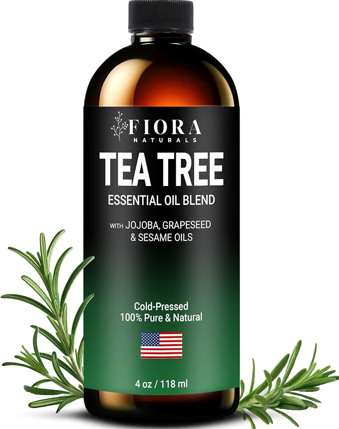 Fiora Naturals Tea Tree Essential Oil Blend, Soothing Moisturizer by FioraNaturals
