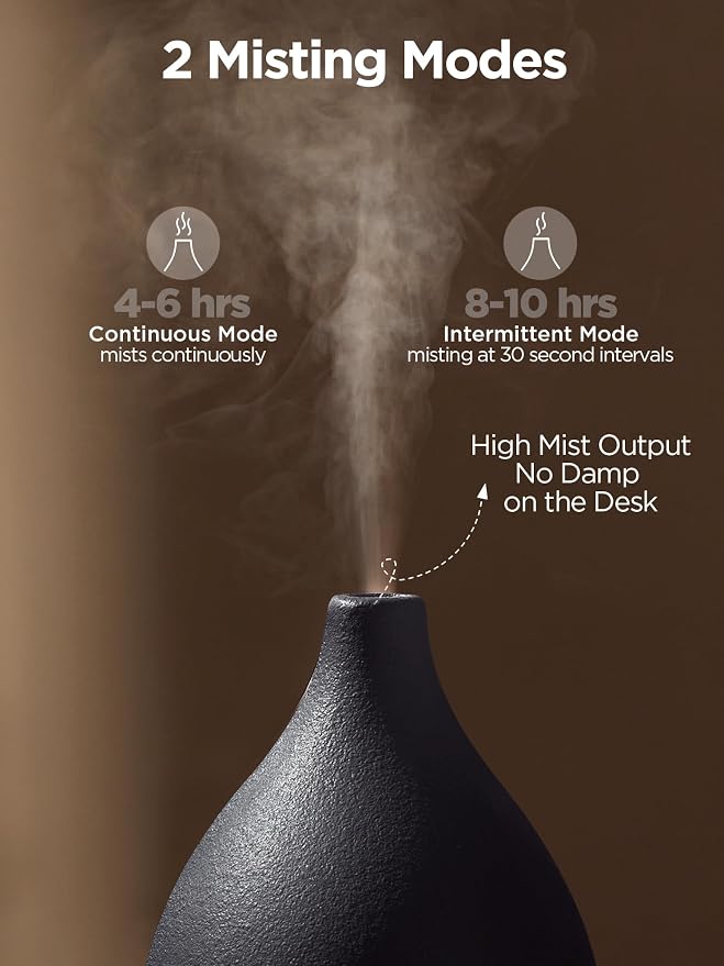 InnoGear Oil Diffuser, 150ML Ceramic Diffuser - Image 5