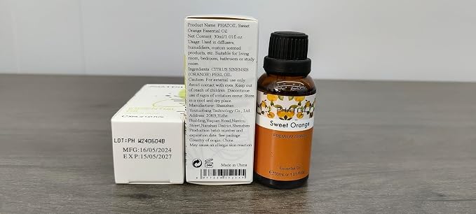 PHATOIL 30ML Sweet Orange Essential Oil, - Image 8