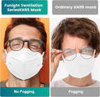 Funight KN95 Face Mask 5-Ply Breathable Filter Efficiency≥95% Protective Cup - Image 8