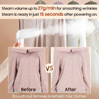 Portable Hand Held Steamer for Clothes - 1350W Handheld Clothes Steamer - Image 3