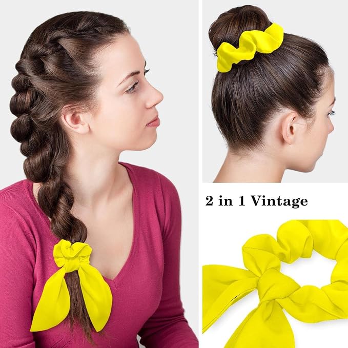 Scrub Cap with Hair Scrunchy, Ponytail Holder Surgical Cap - Image 6