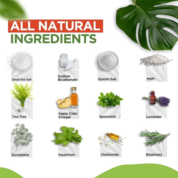 DAILY REMEDY EXTRA STRENGTH Tea Tree Oil Foot Soak w/ Epsom Salt Made in USA - Image 7