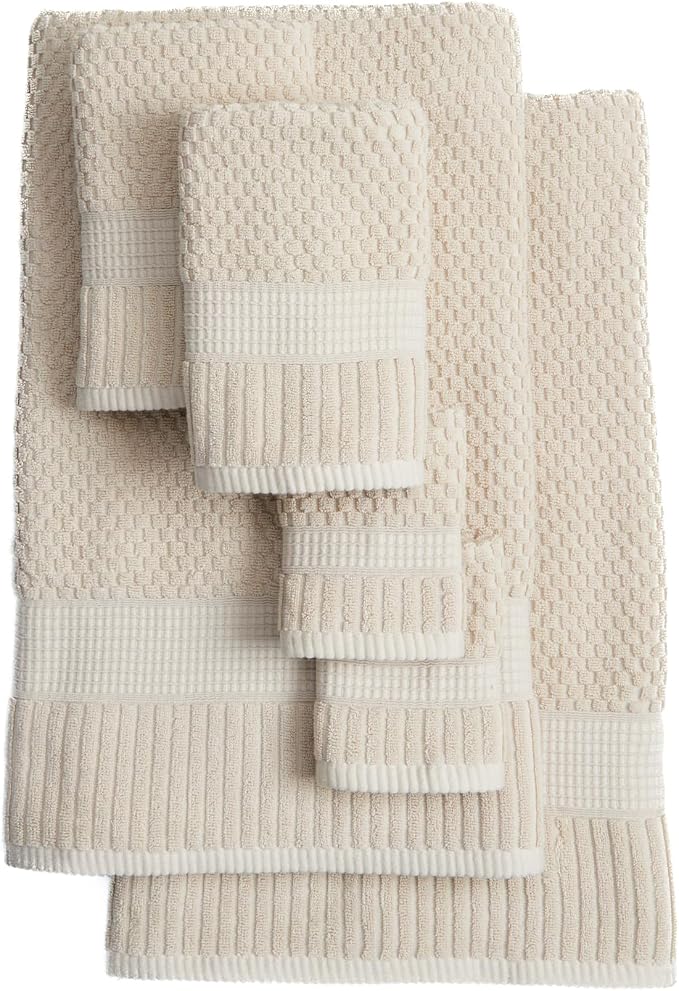 NY Loft 6-Piece Cotton Towel Set - Image 8