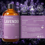 SU JUABA Lavender Essential Oil 4 Fl Oz, 100% Pure Natural Aromatherapy Oil - Image 6