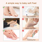 ALIVER Foot Peel Mask 3 Pack, Exfoliator Peel Off Calluses Dead Skin Callus - Image 9