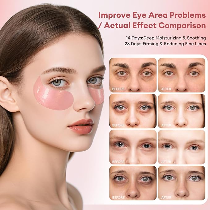 Under Eye Patches Gold Essence Hydrogel Eye Masks - Image 2
