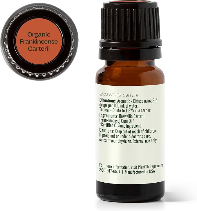 Plant Therapy Organic Frankincense Carterii Essential Oil 100% Pure, USDA - Image 9