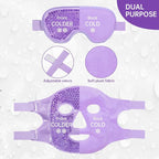 ZNÖCUETÖD Cooling Ice Face Eye Mask - Image 6