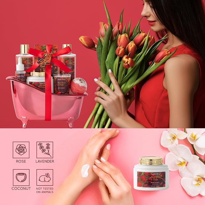 Mother's Day Gifts for Women, spa kit Gifts for Her Mother's Day Bath Spa Gift - Image 6