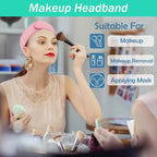 3 Pack Facial Spa Headband for Women - Image 3