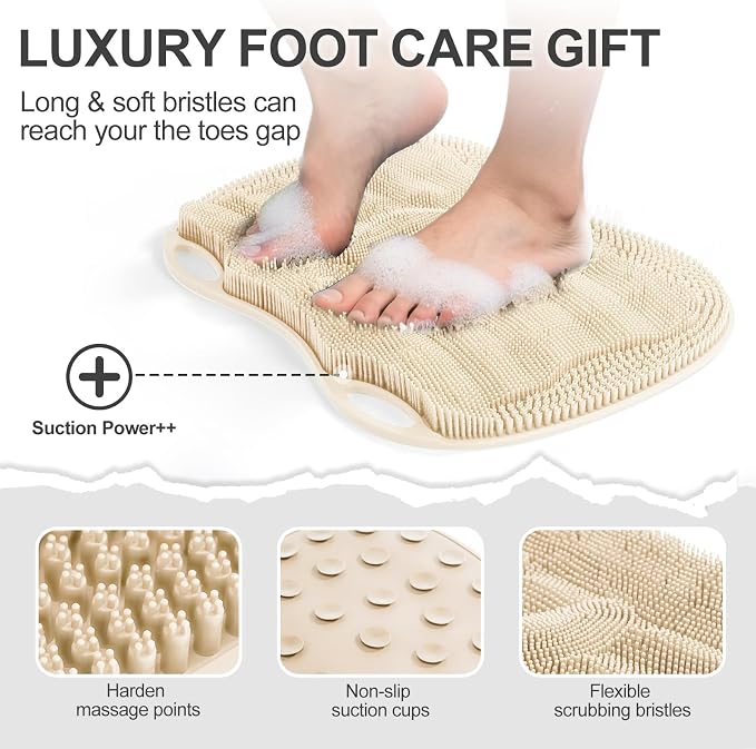 Foot Scrubber Mat in Shower Large - Image 4