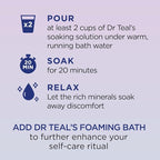 Dr Teal's Epsom Salt Soak, Lavender & Chamomile, 3 lbs | Pack of 2 | Sleep - Image 4