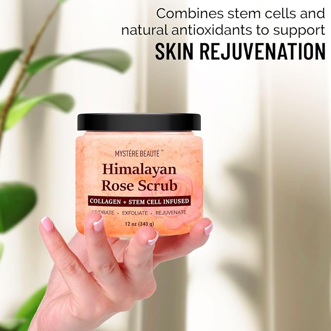 MYSTÉRE BEAUTÉ Himalayan Salt Body Scrub Twin Pack - Image 3