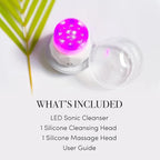 reVive Light Therapy Soniqué Mini Acne Cleanser, Battery-Operated Sonic Face - Image 5