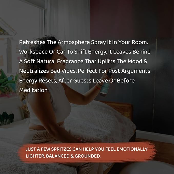 Sacred Element's Clean Aura Room Spray | Natural Purifying Mist - Image 5