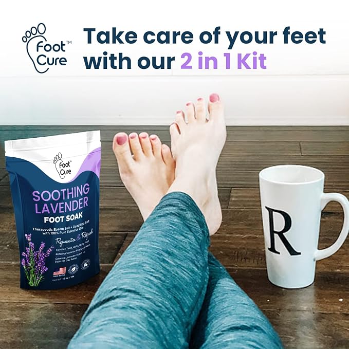 Lavender Foot Soak & Callus Remover Gel Kit - Image 5