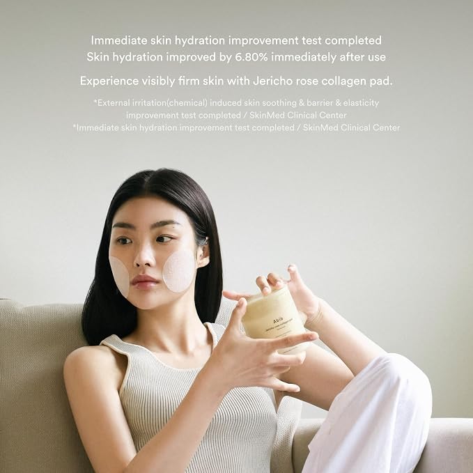 Abib Jericho Rose Collagen Pad Firming Touch 60pads 8.45 fl.oz. | Korean - Image 3