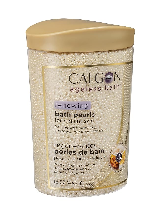 Calgon Ageless Bath Series Renewing Pearls, 16 oz. - Image 3