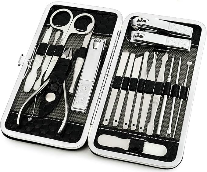 Nail Clippers Set Men Personal Care Tools Accessories Professional Manicure by MELYFI