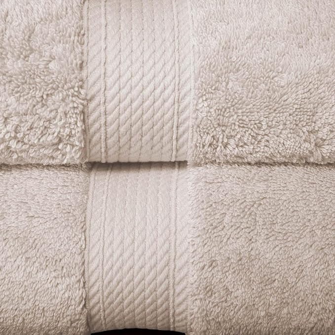 SUPERIOR Egyptian Cotton Pile 10 Piece Towel Set, Includes 2 Bath, 4 Hand - Image 3