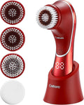 Facial Cleansing Brush, Electric Face Scrubber, Facial Cleansing Brush by Crehora