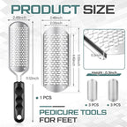 Moxweyeni 7 Pack Colossal Foot File Pedicure Tools Sets - Image 2