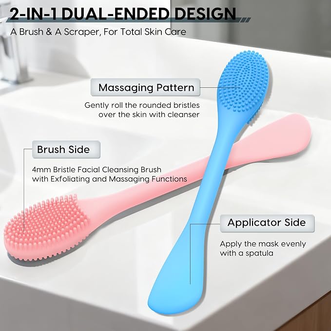Silicone Facial Cleansing Brush - Image 2
