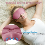 Sleep Eye Mask for Men Women, Sleeping Mask for Side Sleeper, Travel Blackout - Image 5