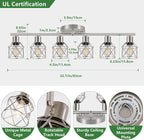 Baocuz 6-Light Brushed Nickel Multi-Directional Semi Flush Mount Ceiling Light - Image 2