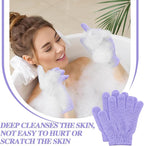 Ramede 30 Pair Exfoliating Glove Double Sided Exfoliating Bath Gloves Pack - Image 3