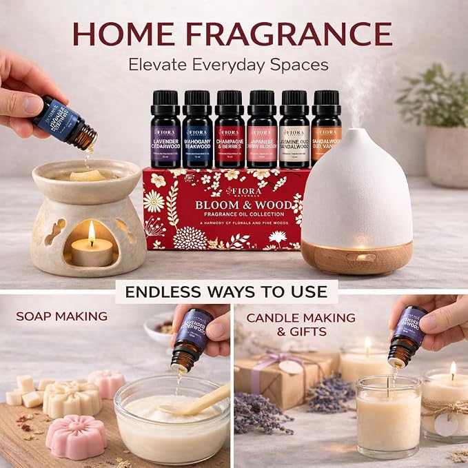 Premium Fragrance Oil Set – Highly Concentrated Scented Oils - Image 2