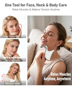Stainless Steel Gua Sha with Eye Roller, 2026 Updated 2 in 1 Swan Shaped Face - Image 3
