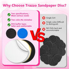 Trazzo 80/120/180 Grit Replacement Sanding Discs - Image 8