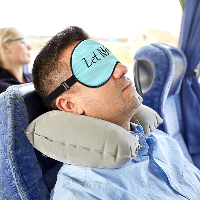 8 Pieces Funny Sleep Mask Silk Eye Mask - Image 6