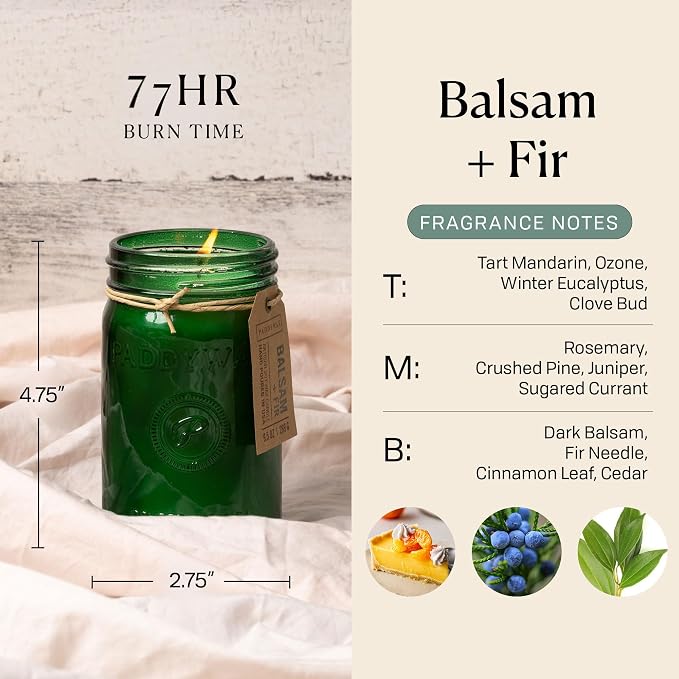 Paddywax Scented Candles Relish Collection Soy Wax Artisan Candle in Glass Jar - Image 3