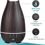HealthSmart Essential Oil Diffuser, Cool Mist Humidifier and Aromatherapy - Image 5