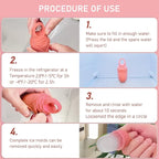 3 Pcs Facial Ice Roller Silicone Mold Reusable - Image 6