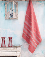 LeStoff Turkish Beach Towel 100% Organic Cotton Prewashed 38"x71" Soft Highly - Image 2