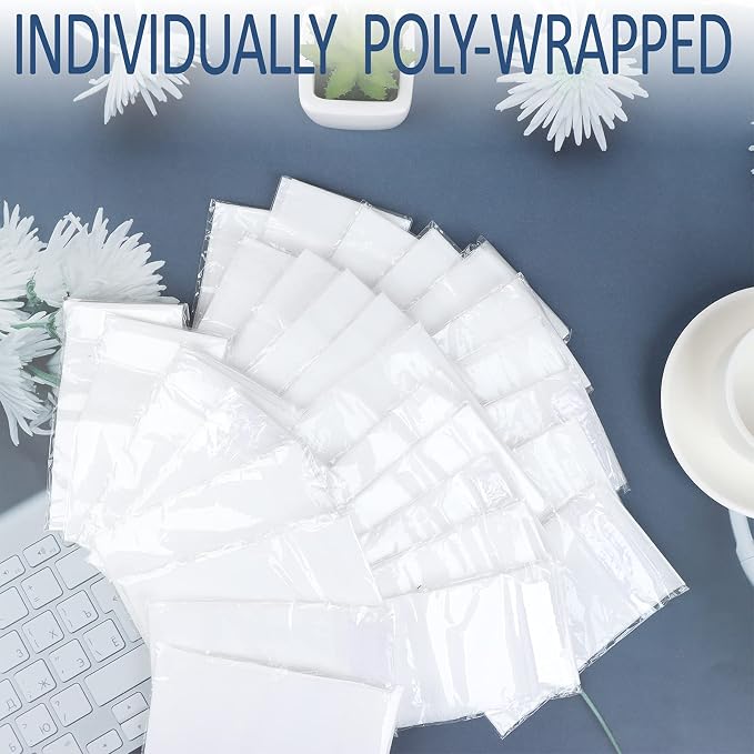 128 Pieces Disposable Spa Facial Headbands Stretch Non-Woven Facial Headband - Image 3
