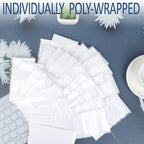 128 Pieces Disposable Spa Facial Headbands Stretch Non-Woven Facial Headband - Image 3