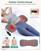 3-in-1 Rechargeable Electric Lumbar Support Pillow, Triple Support Air Lift - Image 5