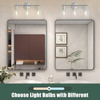 Espird Bathroom Vanity Light Fixtures Polished Chrome Bathroom Lighting Fixture - Image 5