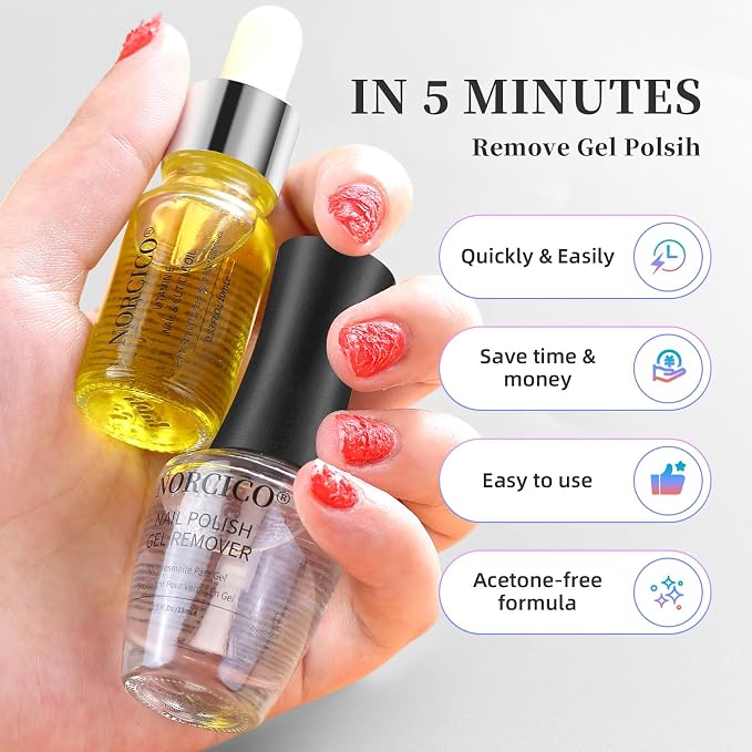Gel Polish Remover, Cuticle Oil - Image 2