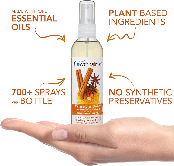 Natural Flower Power Air Freshener Spray - Image 2