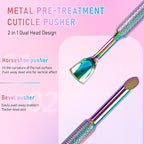 Dual Ended Cuticle Remover, Pre-Treatment Cuticle Pusher - Image 4