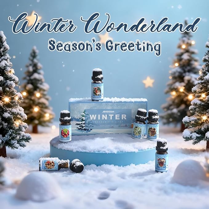 ARVIDSSON Winter Essential Oils Set, Holiday Fragrance Oil - Image 2