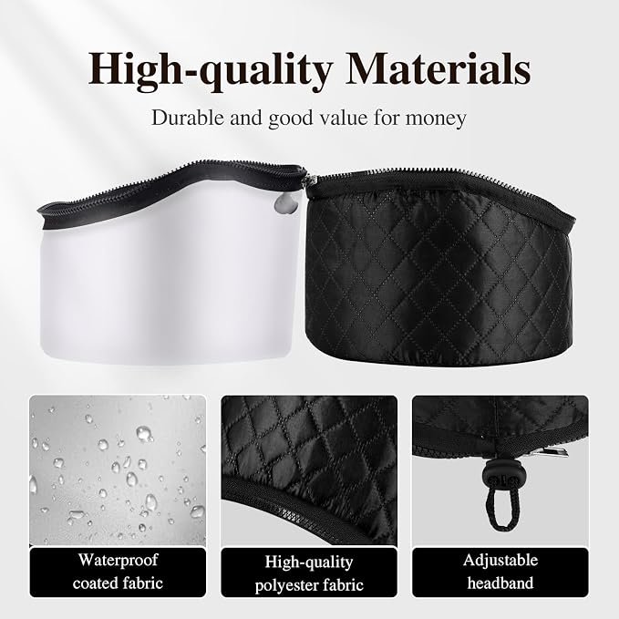 Heat Cap for Deep Conditioning: 10-Level Heats Up Quickly 3 Time Settings Hair - Image 5