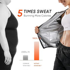 HOTSUIT Sauna Suit Women Machine Washable Sweat Sauna Jacket Pants Anti Rip - Image 5